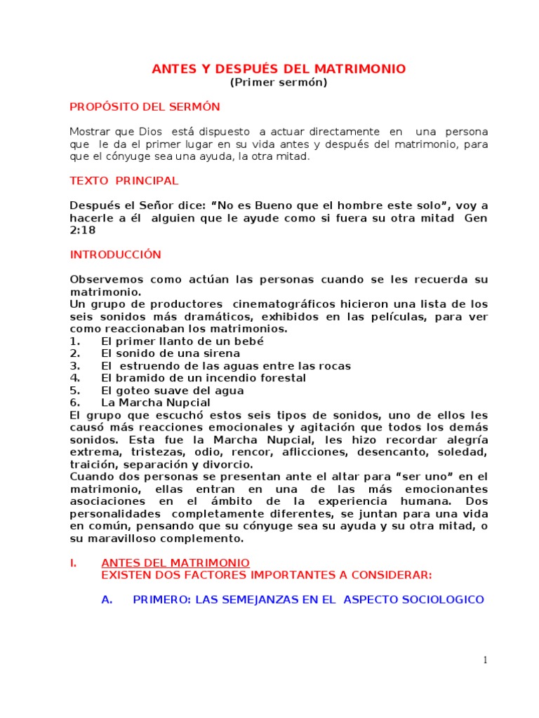 8 Sermones en Busca Del Amor en El Matrimonio