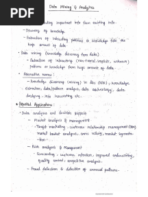 Dma Notes P
