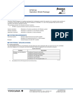 General Specifications: NT321AJ Operation Shield Package