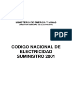 codigo nacional de electricidad suministro