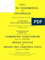 Nova Organi Harmonia Ad Graduale. Volumen IV