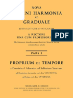 Nova Organi Harmonia Ad Graduale. Volumen I