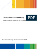 Deutsch Lernen in Leipzig. Niederschwellige Angebote