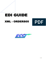 EDI GUIDE: XML ORDERS05 - SEND ORDERS VIA EDI