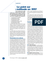 Le Point Sur La Methode 1997