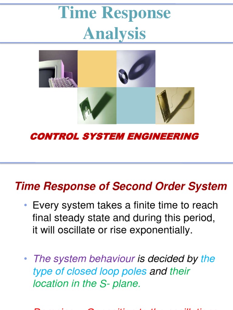 Time Response of Second Order Systems | PDF | Damping | Systems Theory