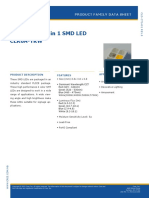 Cree Plcc8 4 in 1 SMD Led Clr6A-Tkw: Product Family Data Sheet