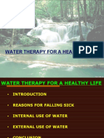 Water Therapy For A Healthy Life