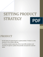 11 Setting Product Strategy
