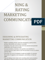 Designing & Integrating Marketing Communication