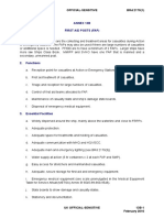 Annex 13B First Aid Posts (Fap) 1. Role: BRD 2170 (1) Official-Sensitive