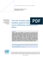 UNCTAD - Role of Trade Policy in RVCs