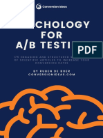 Psychology For AB Testing Ruben de Boer.01