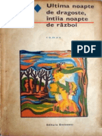 Camil Petrescu - Ultima noapte de dragoste, întâia noapte de război 1.0 ˙{ClasicRo}