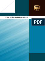 UPS Code Business Conduct 2013