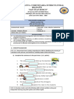 Evaluación Quimestral 1ST Bachillerato