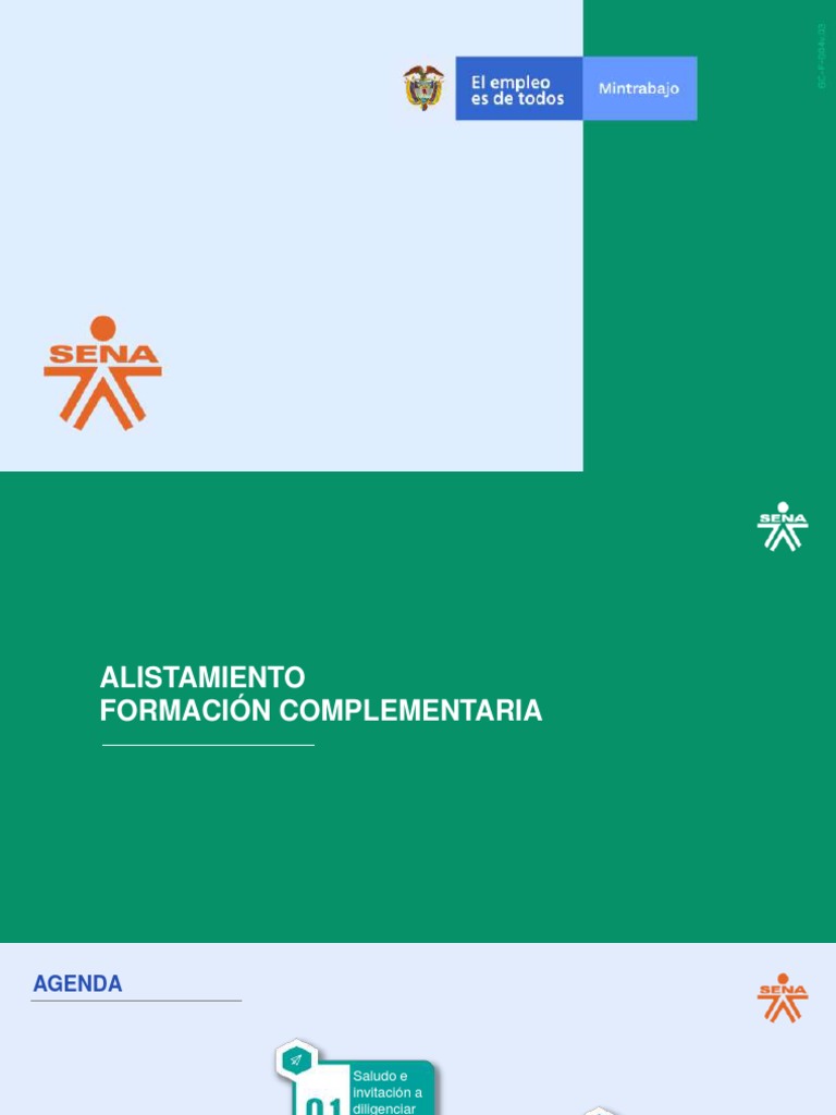 Alistamiento Complementaria | PDF | Desarrollo de software | Software