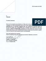 Carta Assinada