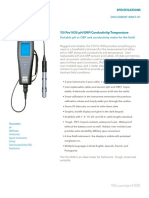 Ficha Tecnica Medidor Profesional Pro 1030 YSI