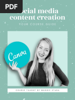 Course Guide - Social Media Content Creation PDF