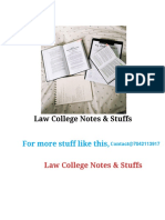 Law College Notes & Stuffs: For More Stuff Like This