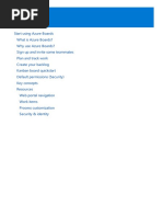 Start Guide Azure Boards