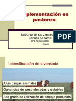 Suplementacion de Pasturas