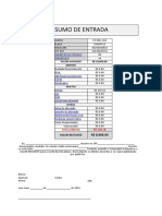 Resumo de entrada de veículo C3 2011 com débitos de R$130,16