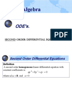 ODE's (2nd Order)