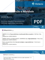 Inovação e Empreendedorismo