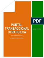 FICHA TECNICA Servicio PORTALtransaccional