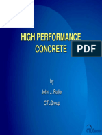 High Performance Concrete