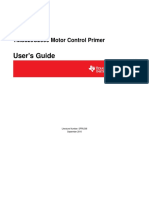 User's Guide: TMS320C2000 Motor Control Primer