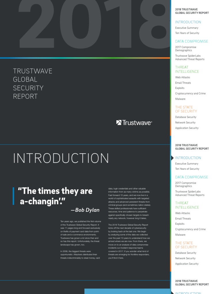 Trustwave Global Security: Data Compromise | PDF | Malware | Spamming