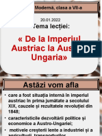 Imperiul Habsburgic in Secolul Xix Clasa A Viia