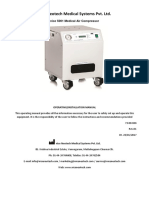 73-00-046 - 5001 Medical Air Compressor Operating Manual REV 01
