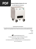 73-00-046 - 5001 Medical Air Compressor Operating Manual REV 01