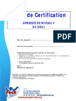 4 Livret de Certification A4