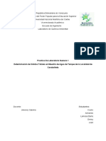 Informe N°1 de Laboratorio de Quimica Ambiental