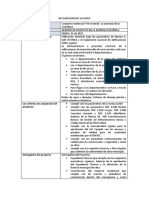 2.-DECLARACION DEL ALCANCE