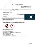 MSDS - Solvente Mineral