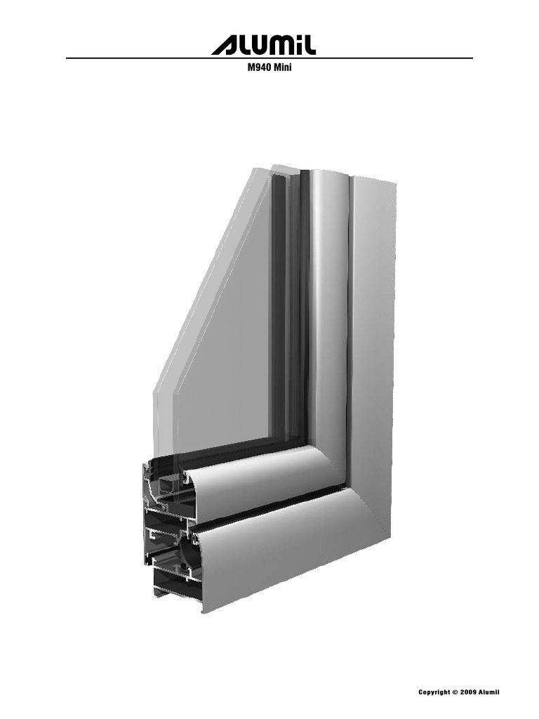 M940 Mini | PDF | Window | Aluminium