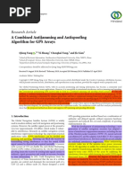 A Combined Antijamming and Antispoofing Algorithm For GPS Arrays