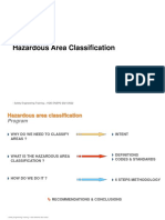 Hazardous Area Classification: - Safety Engineering Training - HDD ENSPD 2021/2022