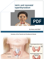 Pediatric and Neonatal Hyperthyroidism