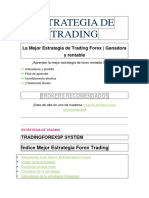 Mejor Estrategia de Trading Forex Ganadora y Rentable