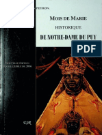 Mois de Marie Historique de Notre Dame Du Puy