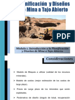 01. Introducción al Diseño y Planificación de la Minería a Tajo Abierto - Rosmary Marín