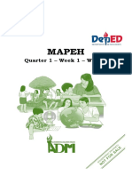 Q1-Modules W1-W8 Mapeh 7