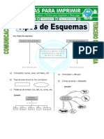 Ficha Tipos de Esquemas Para Tercero de Primaria